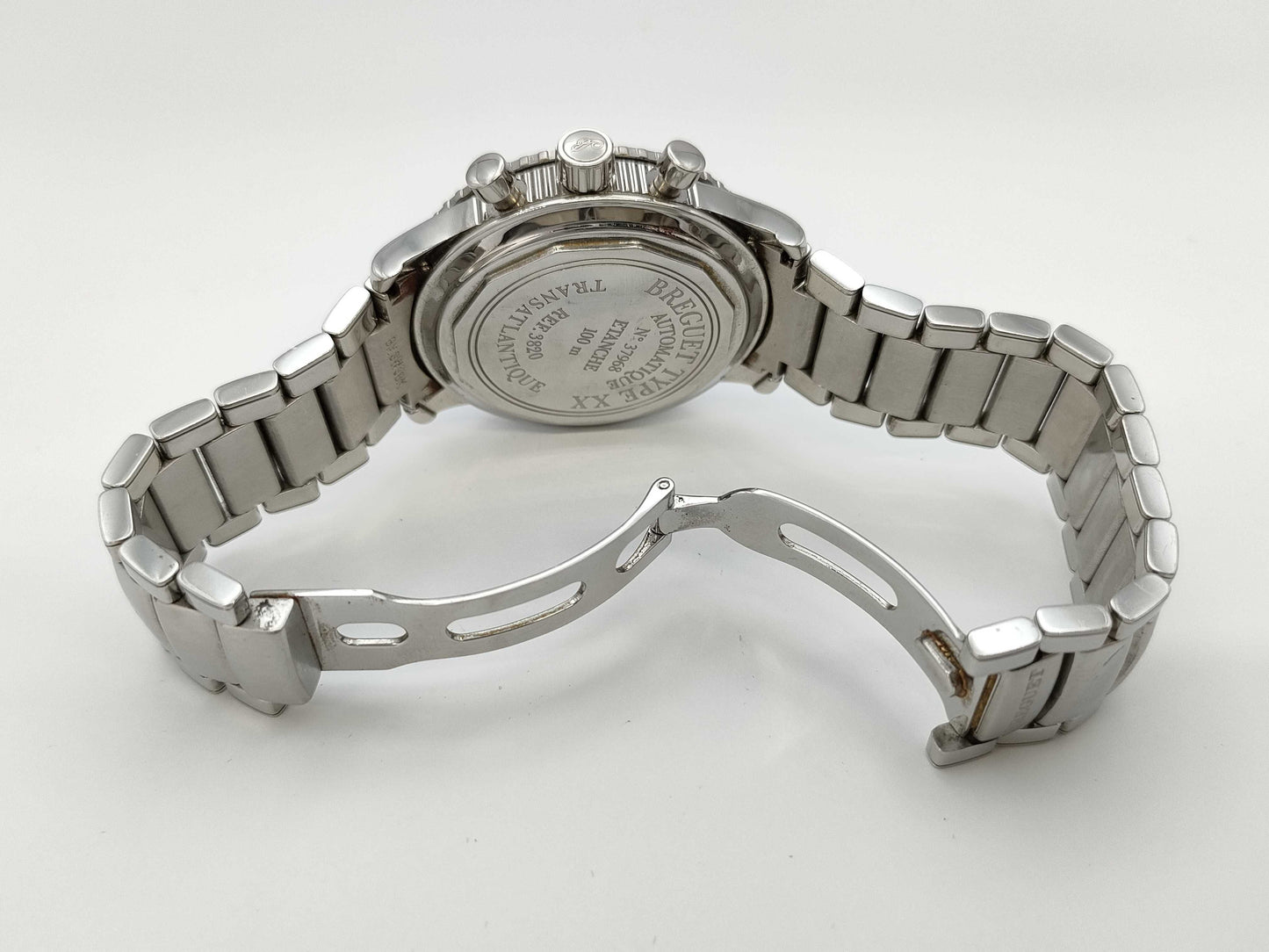 BREGUET Transatlantic 3820 37968 Black Dial Automatic Men's Watch