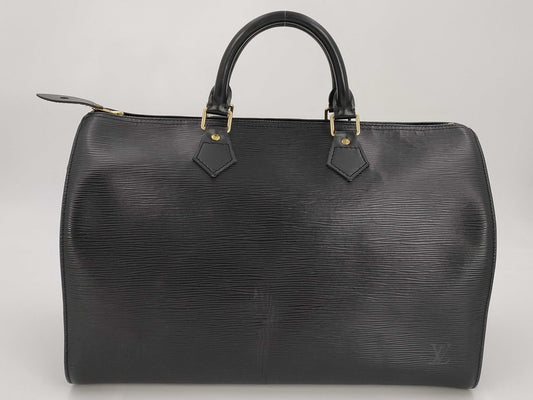 LOUIS VUITTON Epi Speedy 35 Boston Bag