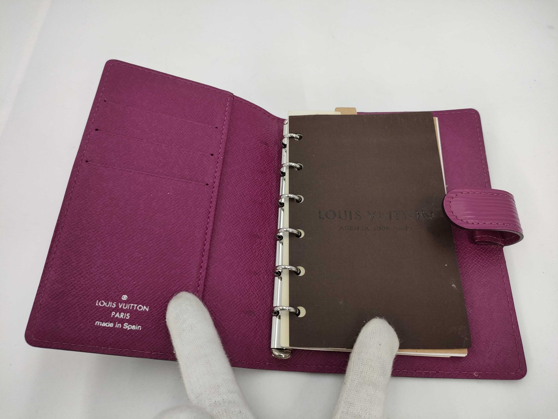 LOUIS VUITTON Epi Agenda PM Notebook Cover