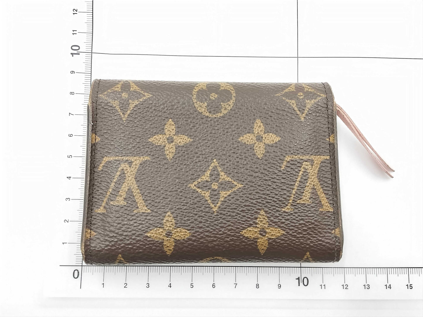 LOUIS VUITTON Monogram Porte Monnaie Rosalie Pink Coin Case