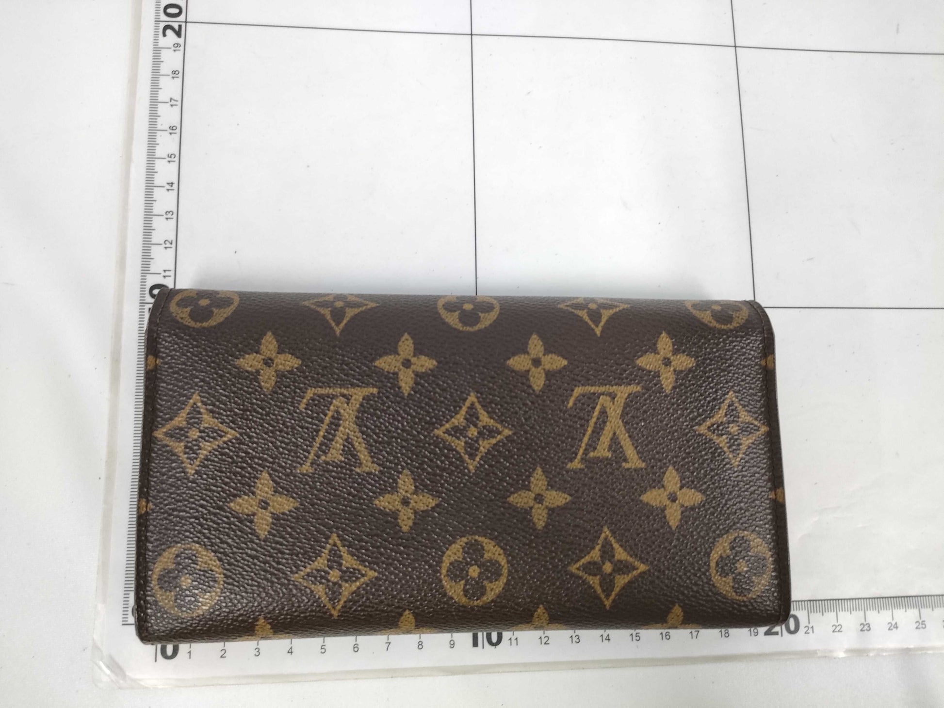 LOUIS VUITTON Monogram M61734 Portefeuille Sarah Wallet