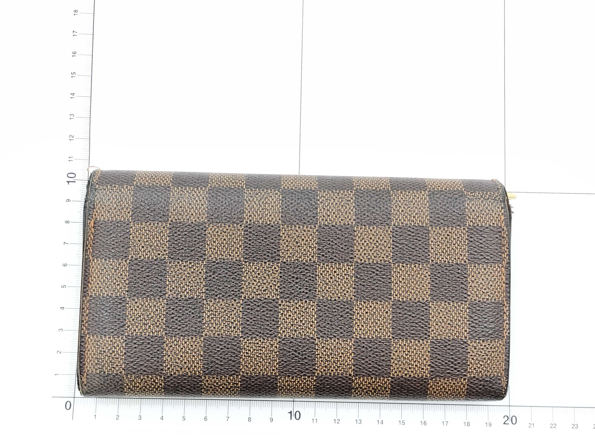 LOUIS VUITTON Damier Portefeuille Sarah Wallet