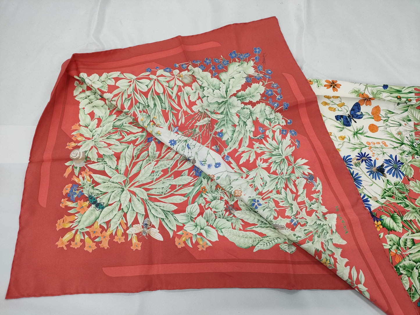 HERMES Carre 90 LAPRAIRIE Scarf