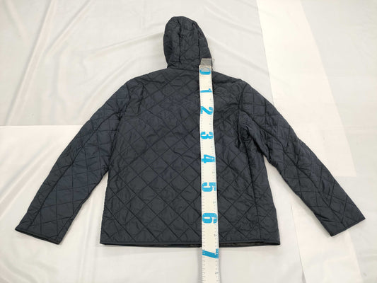 PRADA Plate Down Jacket in Navy