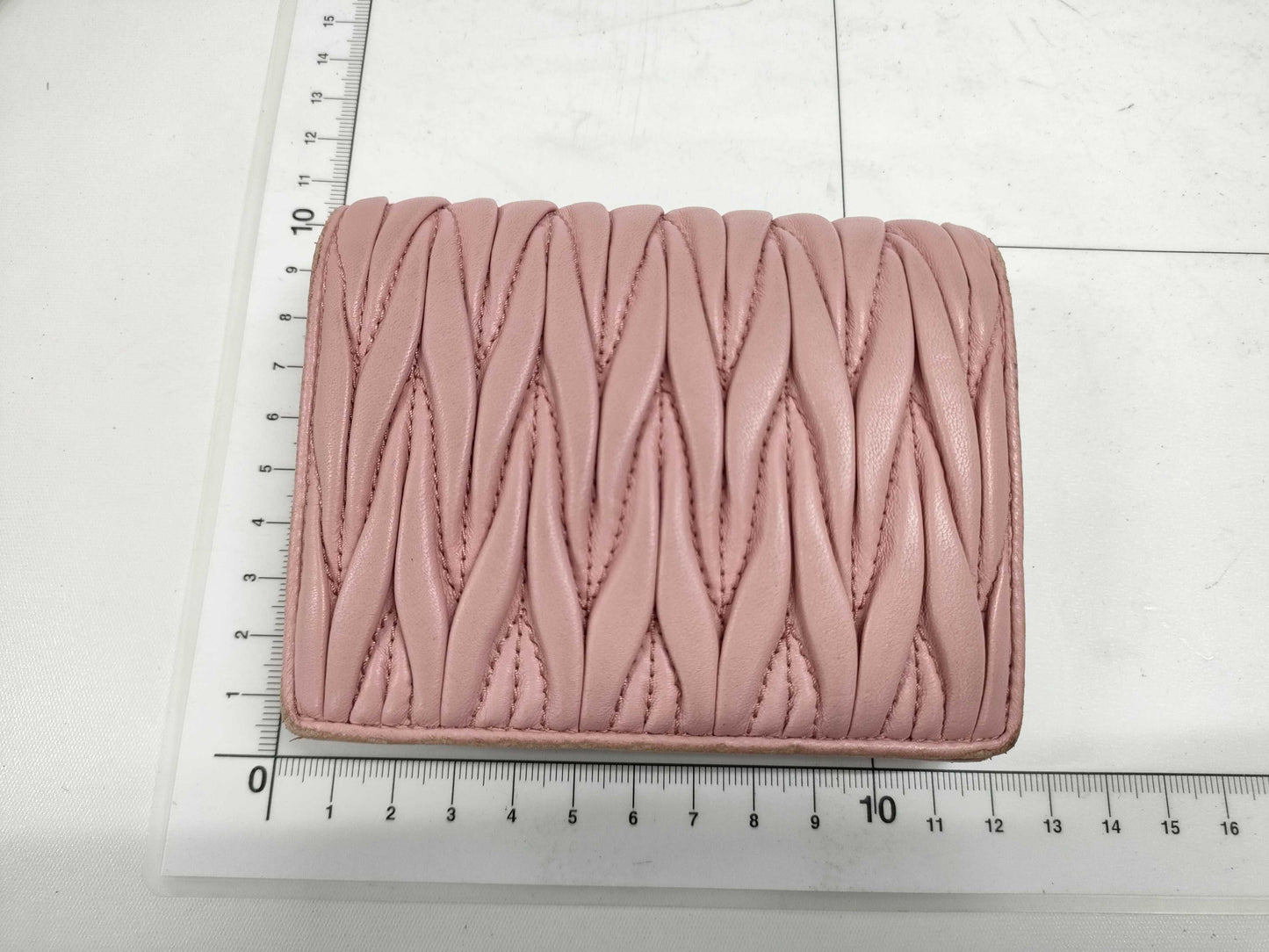 Miu Miu Matelasse Wallet