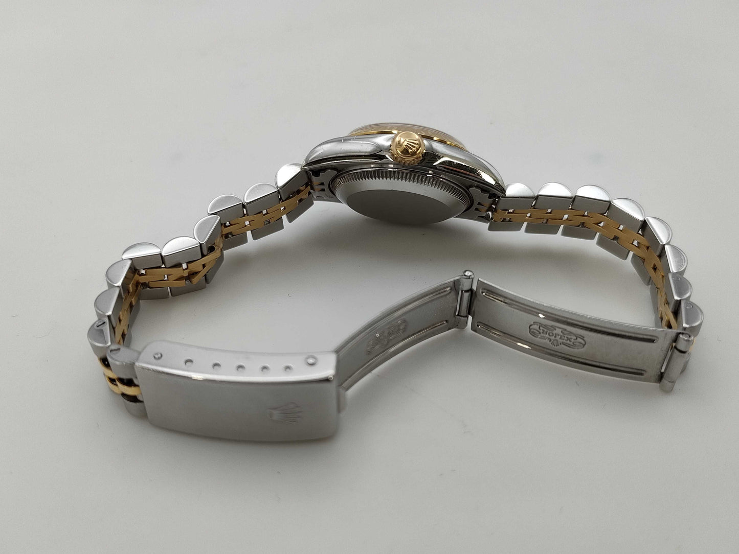 ROLEX 69173G U350150 Champagne Dial Women's Watch