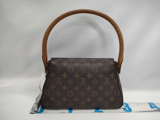 LOUIS VUITTON Monogram M51147 Mini Looping Handbag