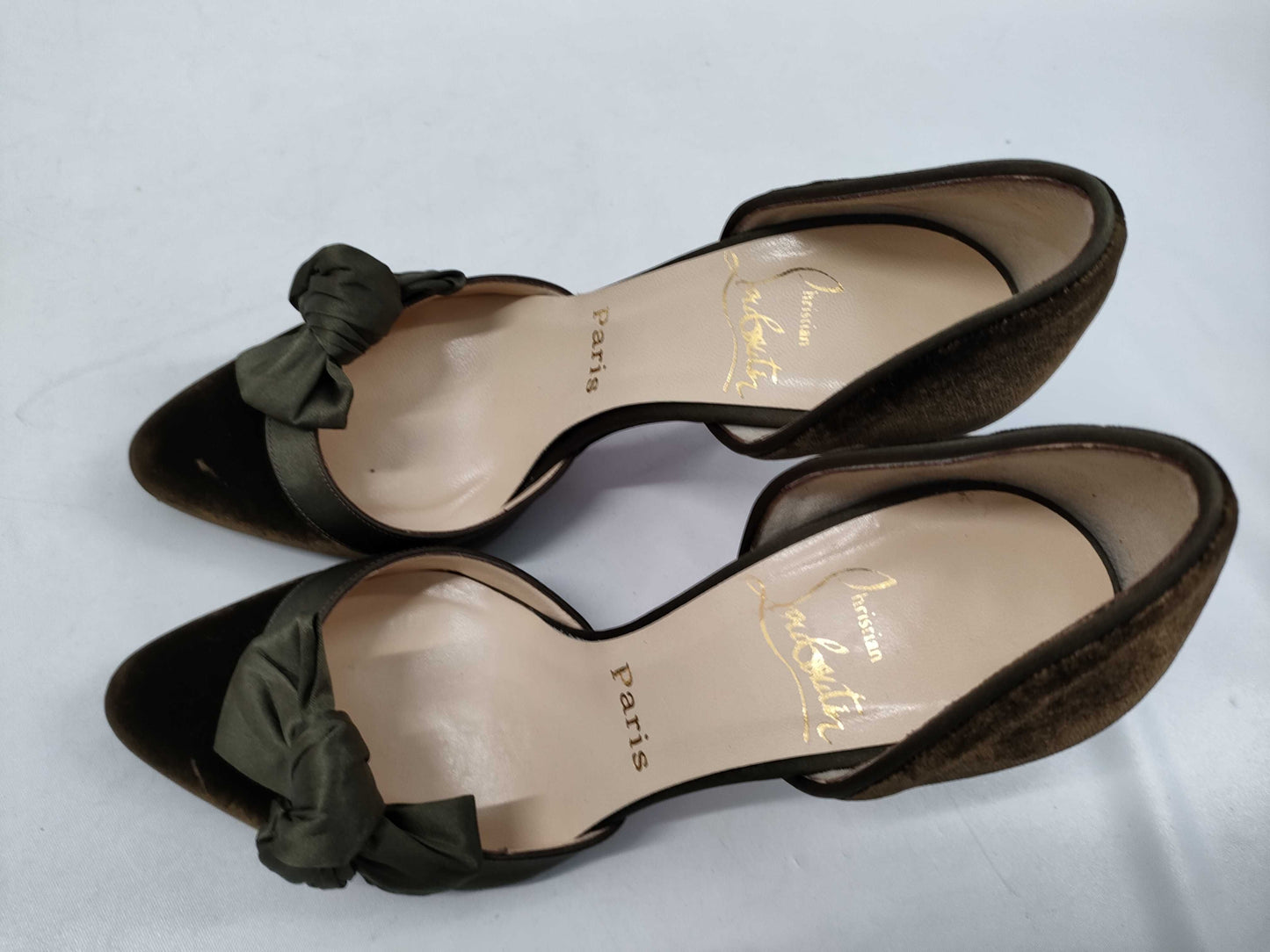 Christian Louboutin Velvet Pumps