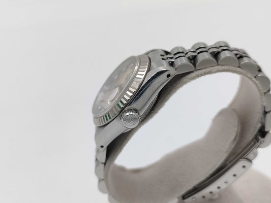 ROLEX 69174G E636854 Silver Dial Women's Watch