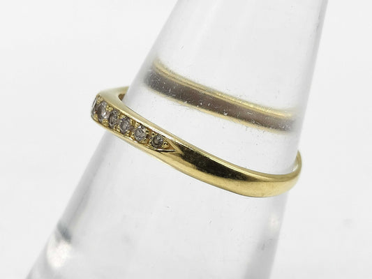 D0.20ct K18 1.4g Ring