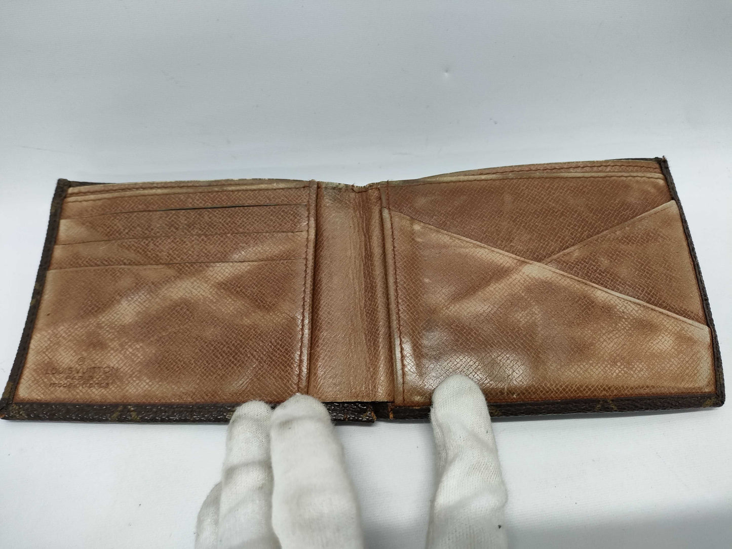 LOUIS VUITTON Monogram Folding Wallet, Pass Case, and 3-Piece Set