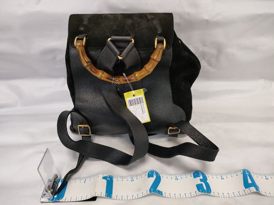 GUCCI Bamboo Suede Rucksack