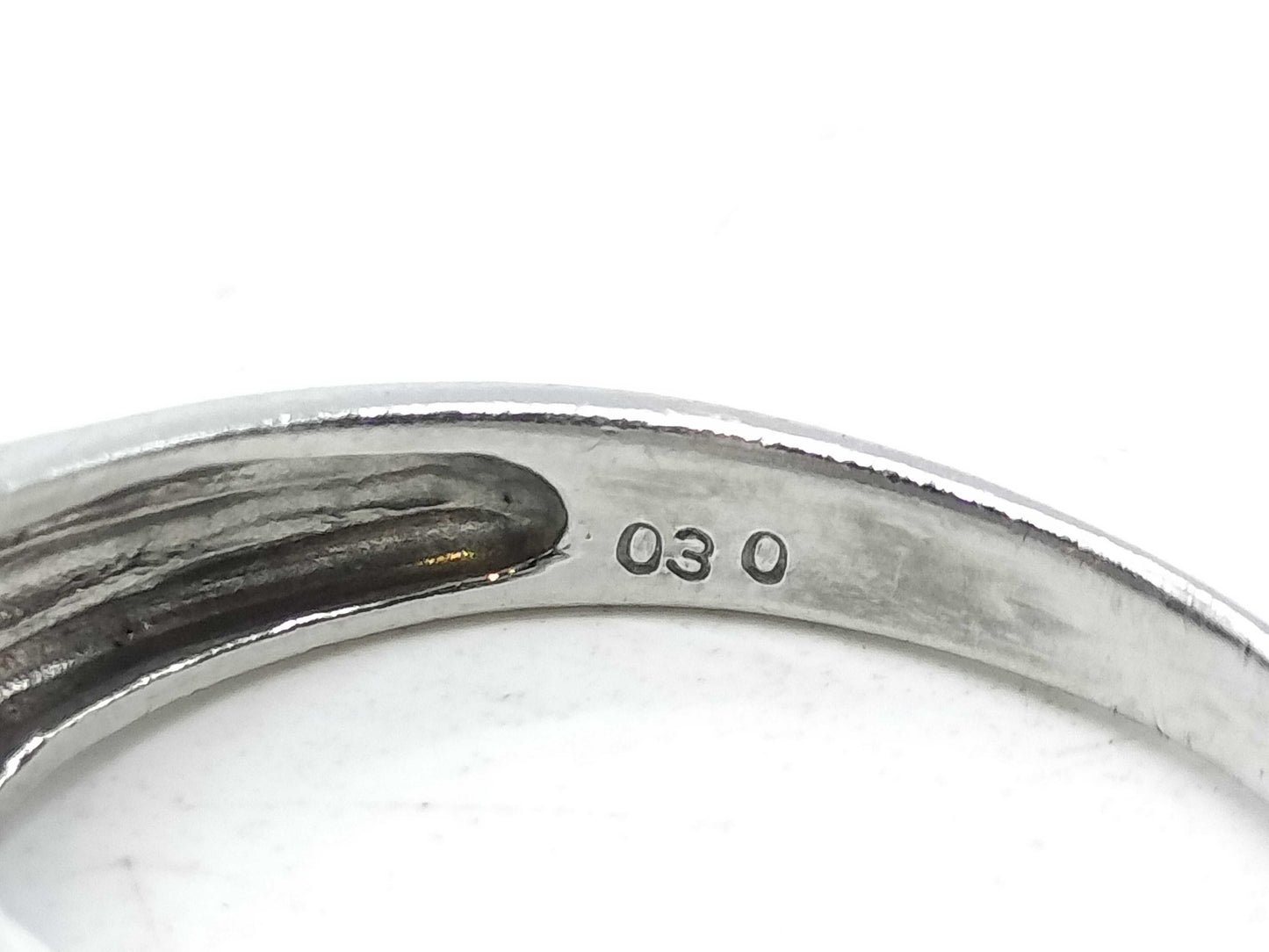 D0.30ct Pt900 3.8g Ring