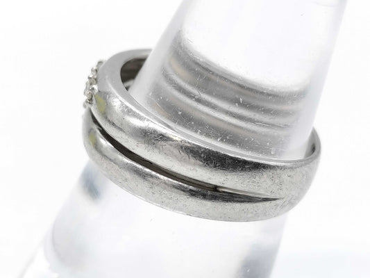 D0.12ct Pt900 6.0g Ring