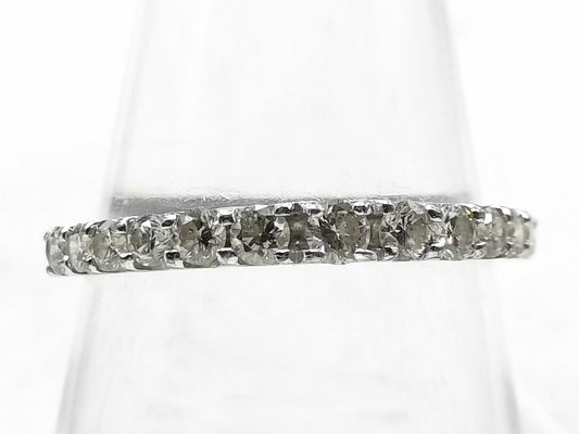 D0.50ct K18WG 1.5g Ring