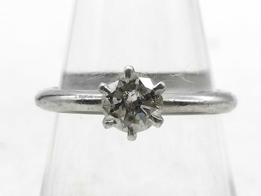 D0.52ct Pt850 3.7g Ring