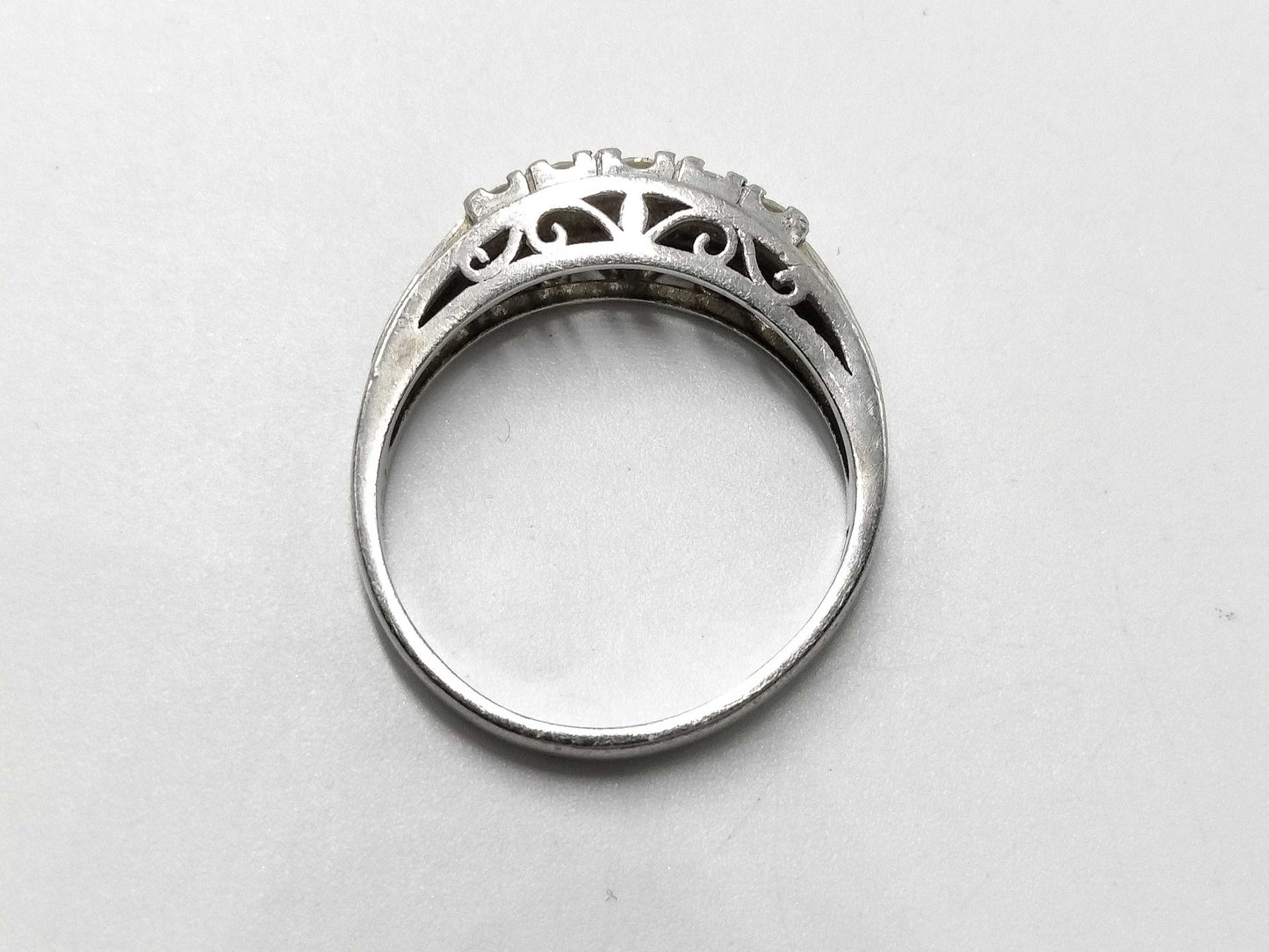 D0.30ct Pt900 5.0g Ring