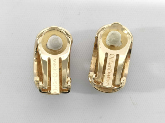 Dior Rhinestone Earrings