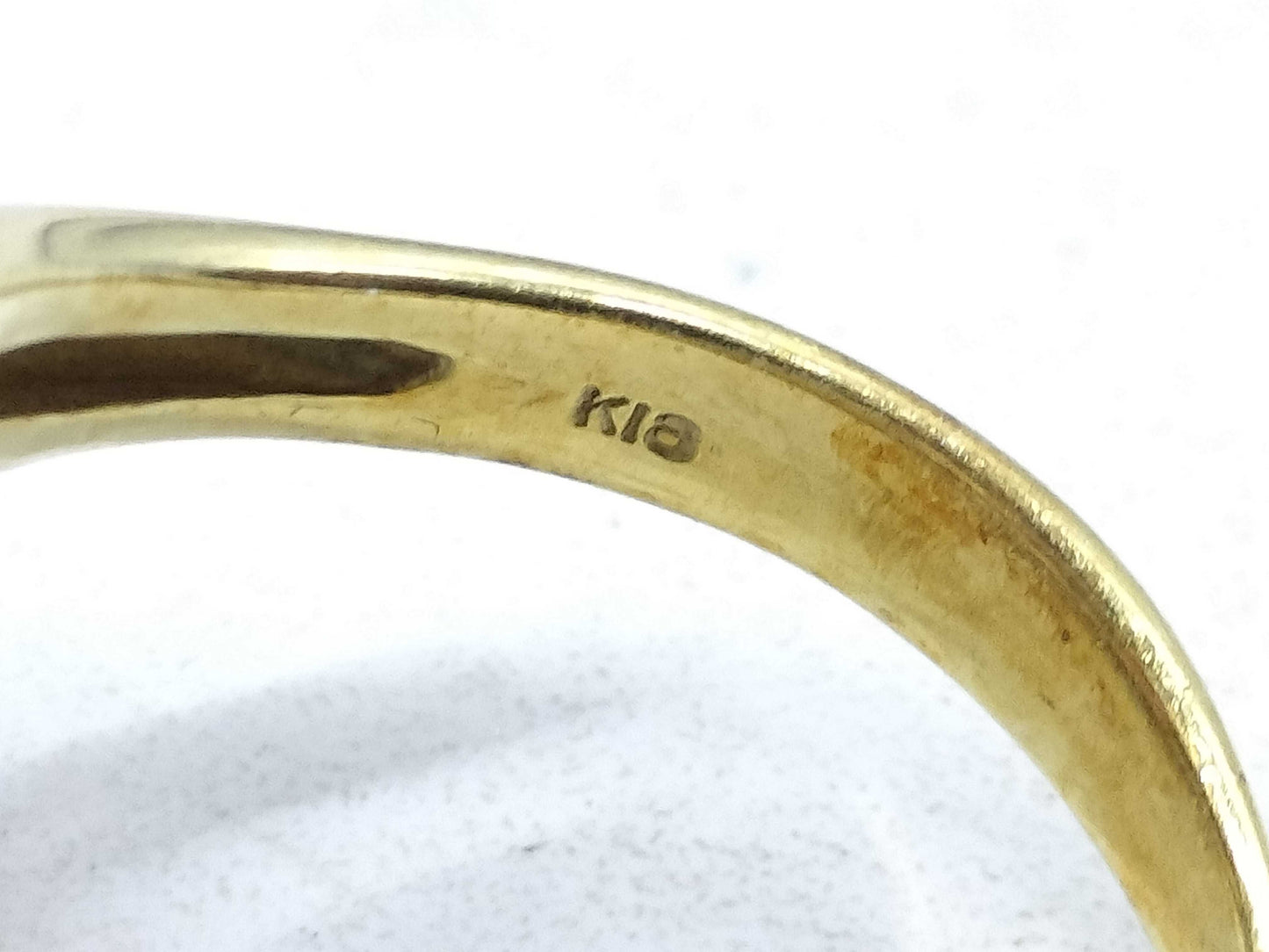 Garnet D0.35ct K18 9.2g Ring