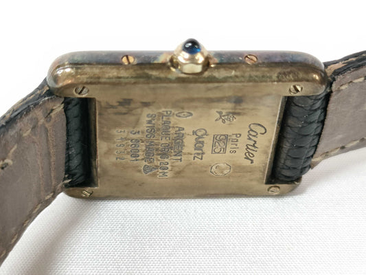 Cartier Must Tank 366001 31932 Quartz Women's Watch