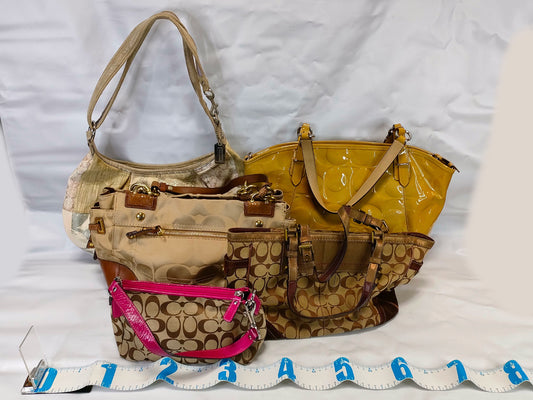COACH Signature 5-Piece Set Handbag