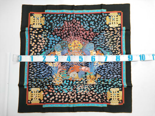 HERMES Carré RENCONTRE OCEANE Scarf