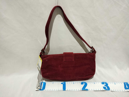 FENDI Mamma Corduroy Shoulder Handbag