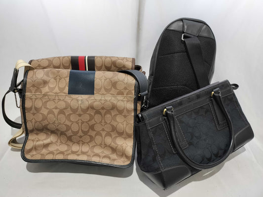 COACH Signature 4-Piece Set Shoulder Bag