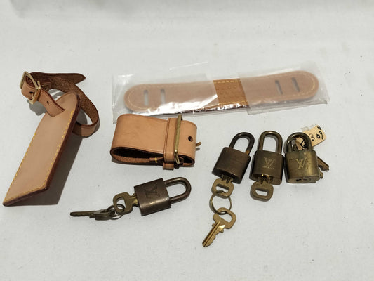 LOUIS VUITTON Padlock/Name Tag/Shoulder Pad etc.*7 Other Accessories