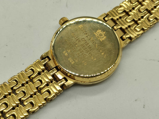 Royal Montress Nugget Gold Coin Dial Women's Watch