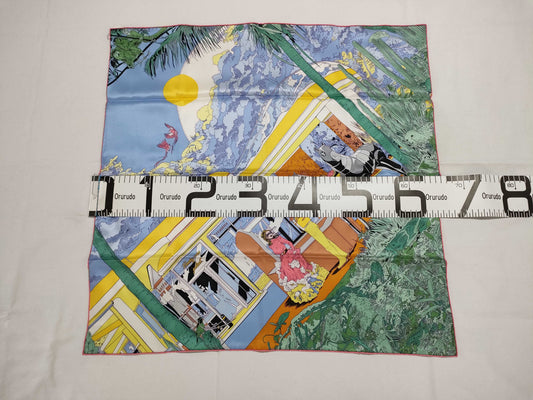 HERMES Carre Carres 70 Scarf