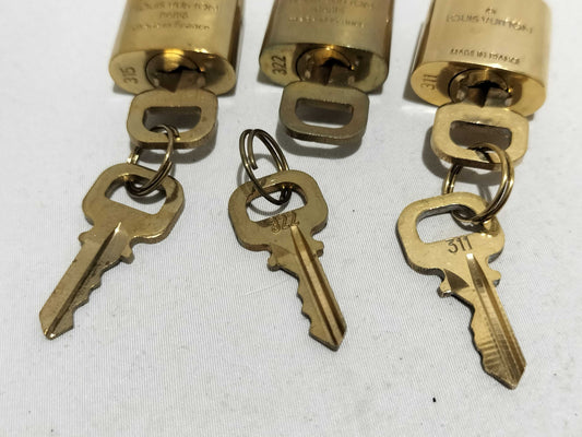 LOUIS VUITTON Padlock 3-Piece Set Other Accessories