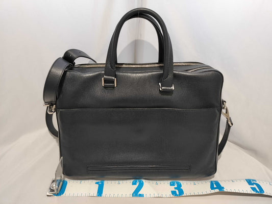 Salvatore Ferragamo Leather Briefcase 2way Business Bag