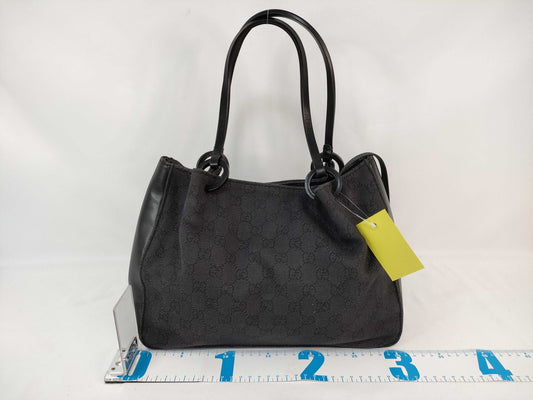 GUCCI GG Canvas Denim Tote Tote Bag