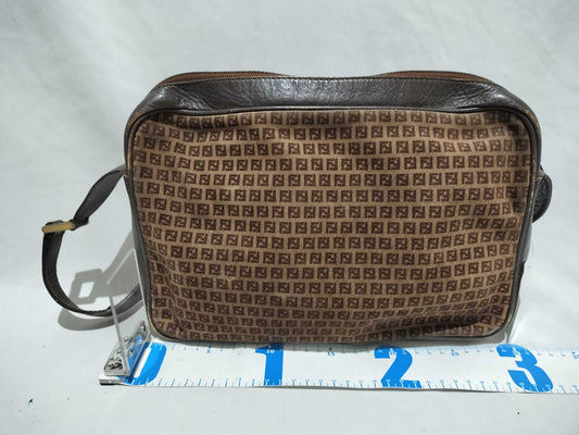 FENDI Zucca pattern old shoulder bag
