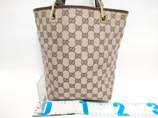 GUCCI GG Canvas Bucket Tote 002058 Tote Bag