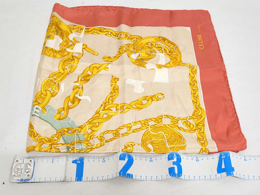 CELINE 7. Celine scarf 5 pieces scarf