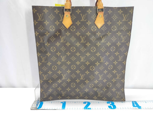 LOUIS VUITTON Monogram Sac Plat Tote Bag