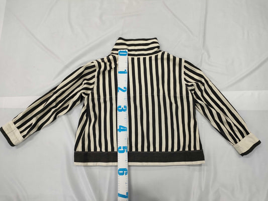 ISSEY MIYAKE Striped Jacket Jacket