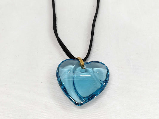 Baccarat Baccarat Crystal Heart Necklace Necklace