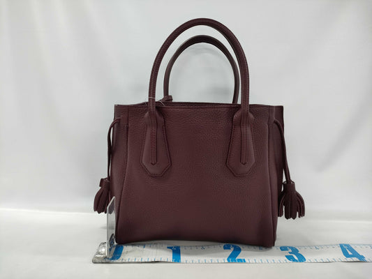 LONG CHAMP Leather Handbag Tote Bag