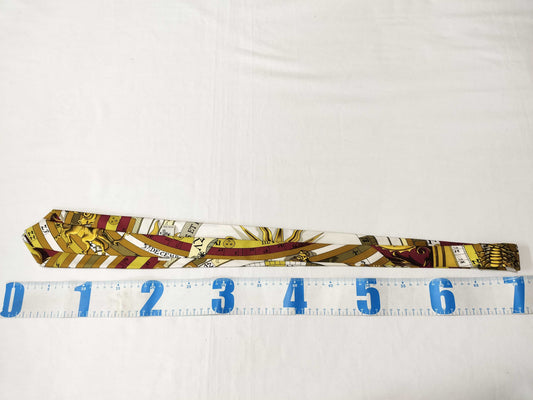 HERMES all-over print tie