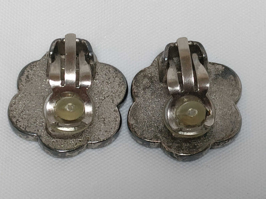 CHANEL Camellia Earrings