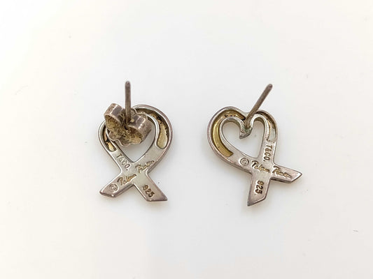 Tiffany & Co. Loving Heart Paloma Picasso SV925 1.8g Earrings