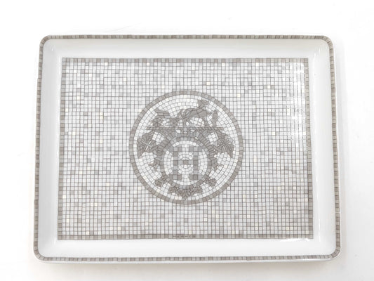HERMES Mosaic Vinquatre Tray Other Accessories