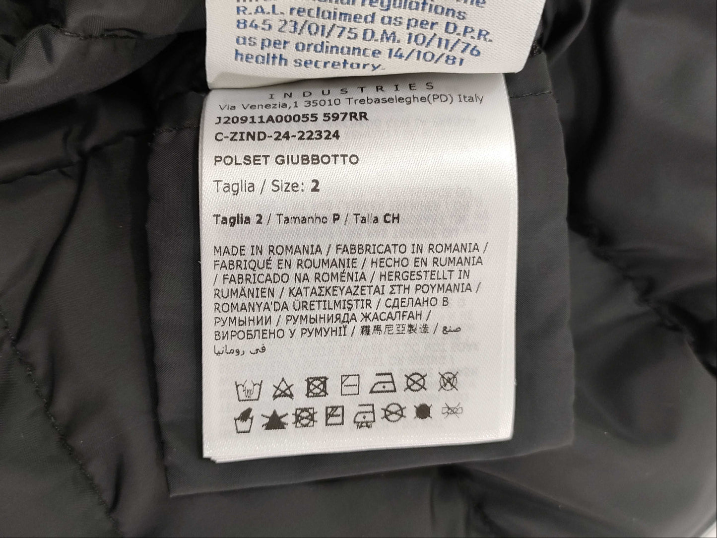 MONCLER POLSET GIUBBOTTO Down Jacket J2091