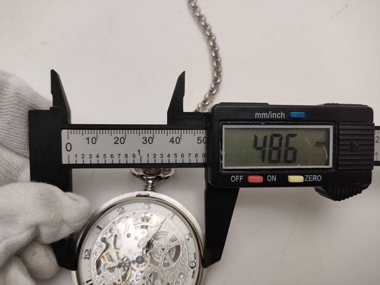 Grace Fabrio P-003/3 Skeleton Pocket Watch