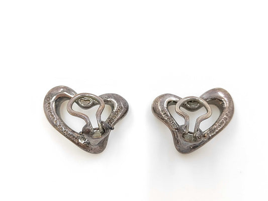 Tiffany & Co. SV925 Heart Earrings, 11.5g