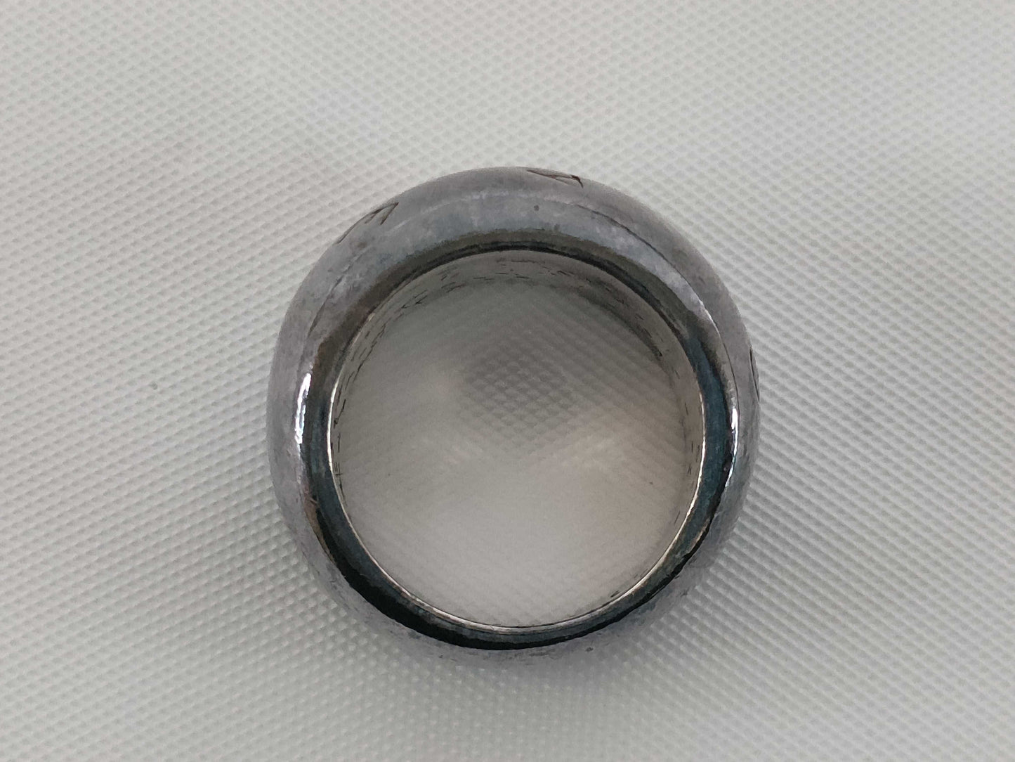 CHANEL Logo Ring SV925 19.0g Ring