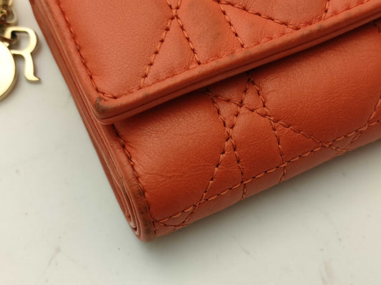 Dior Christian Dior Compact Pink Wallet